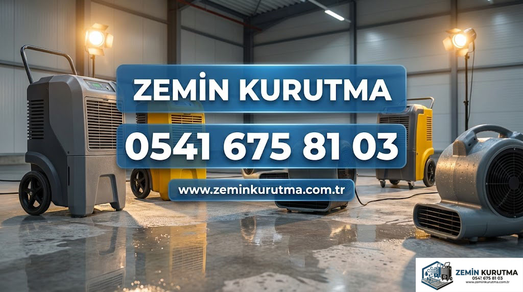 Su Baskını Sonrası Zemin Kurutma: İlk 48 Saatte Ne Yapmalısınız?